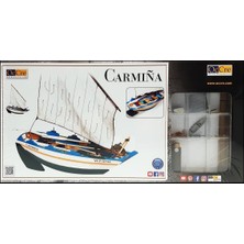 Occre 52001 1/15 Ölçek, Carmina Yelkenli Sandal Ahşap Model Kiti