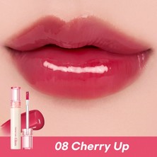 Romand Rom&nd Glasting Color Gloss 08 Cherry Up/ Dudaklara Canlı Parlaklık Veren Uzun Süre Kalıcı Tint