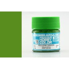 Mr. Hobby Gunze H016 10 Ml. Yellow Green, Aqueous Serisi Maket Boyası