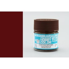 Mr. Hobby Gunze H017 10 Ml. Cocoa Brown, Aqueous Serisi Maket Boyası