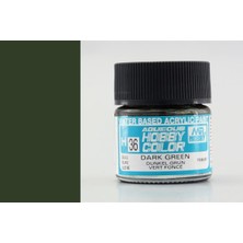 Mr. Hobby Gunze H036 10 Ml. Dark Green, Aqueous Serisi Maket Boyası