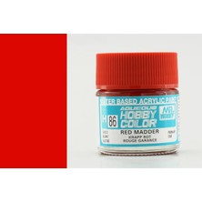 Mr. Hobby Gunze H086 10 Ml. Red Madder, Aqueous Serisi Maket Boyası