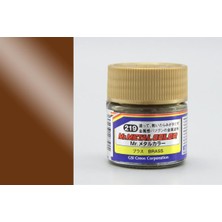 Mr. Hobby Gunze MC219 10 Ml. Brass, Metal Colors Serisi Maket Boyası