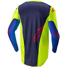 Alpinestars  Racer Hoen Kros Motor Jerseyi Sarı / Mavi / Kırmızı