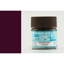 Mr. Hobby Gunze H084 10 Ml. Mahogany, Aqueous Serisi Maket Boyası