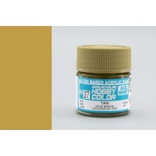Mr. Hobby Gunze H027 10 Ml. Tan, Aqueous Serisi Maket Boyası
