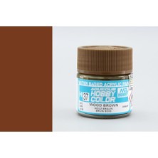 Mr. Hobby Gunze H037 10 Ml. Wood Brown, Aqueous Serisi Maket Boyası