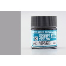 Mr. Hobby Gunze H082 10 Ml. Dark Gray (1), Aqueous Serisi Maket Boyası