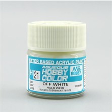 Mr. Hobby Gunze H021 10 Ml. Off White, Aqueous Serisi Maket Boyası