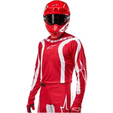 Alpinestars  Fluid Lurv Kros Motor Jerseyi Kırmızı / Beyaz