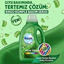 Rinso Sıvı Çamaşır Deterjanı Komple Bakım Serisi Aloe Vera Renkliler Için 1.5 L X3