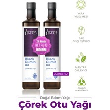 Aizen Cosmetic Çörek Otu Yağı Black Cumin Oil 2'li Paket