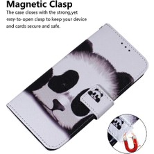 Manyi Mall Realme C55 Manyetik Kapatma Boyalı Pu Deri Kart Yuvaları Için Flip Case (Yurt Dışından)