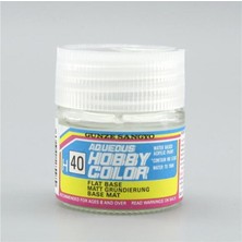 Mr. Hobby Gunze H040 10 Ml. Flat Base, Aqueous Serisi Maket Boyası