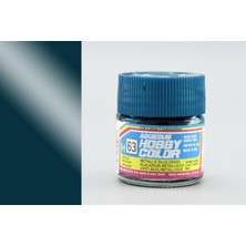 Mr. Hobby Gunze H063 10 Ml. Metallic Blue Green, Aqueous Serisi Maket Boyası