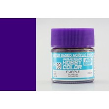Mr. Hobby Gunze H039 10 Ml. Purple, Aqueous Serisi Maket Boyası