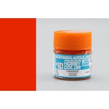 Mr. Hobby Gunze H014 10 Ml. Orange, Aqueous Serisi Maket Boyası