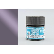 Mr. Hobby Gunze H076 10 Ml. Burnt Iron, Aqueous Serisi Maket Boyası