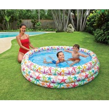 intex Şişme Havuz 168 cm Yıldız Desenli / Intex 56440 Circular Swimming Pool For Kids