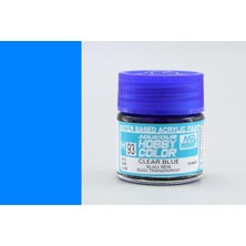Mr. Hobby Gunze H093 10 Ml. Clear Blue, Aqueous Serisi Maket Boyası