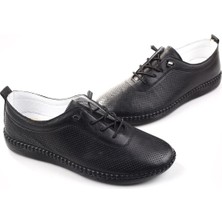 Tardelli 7000-1 Hakiki Deri Ortopedik Taban Kadın Ayakkabı