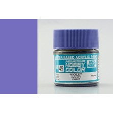 Mr. Hobby Gunze H049 10 Ml. Violet, Aqueous Serisi Maket Boyası
