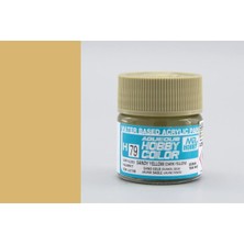 Mr. Hobby Gunze H079 10 Ml. Sandy Yellow (Dark Yellow), Aqueous Serisi Maket Boyası