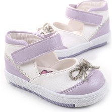 Şirin Bebe 3814 Ortopedik Kız Bebek Ilk Adım Ayakkabı Sandalet