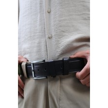 Papuç Sepeti SMT-3986 Erkek  Klasik Kot Kemeri