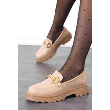 Papuç Sepeti FNCY-3933 Günlük Kadın Loafer Ayakkabı