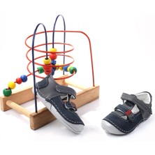 Papuç Sepeti Papuçsepeti 3936 Rahat Ortopedik Taban Deri Erkek Çocuk Ayakkabısı