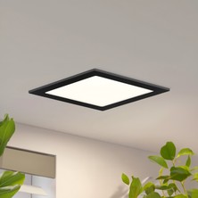 Maxled MX-1037G - 18W 3000K Gün Işığı Siyah Kasa Sıva Altı Kare LED Panel