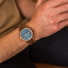 Wood Watch Woodwatch Seafarer Ahşap Erkek Kol Saati 40MM