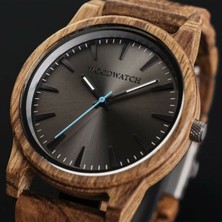 Wood Watch Woodwatch Reveler Kosso Ahşap Erkek Kol Saati 45MM