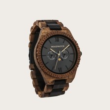 Wood Watch Woodwatch Lunar Orbit Ahşap Erkek Kol Saati 47MM