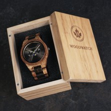 Wood Watch Woodwatch Lunar Orbit Ahşap Erkek Kol Saati 47MM