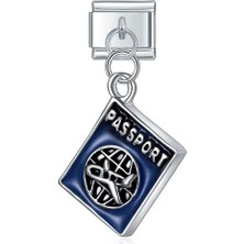İtalyan Charm Bileklik Passport Charm