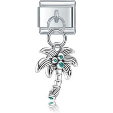 İtalyan Charm Bileklik Fish Tree Charm