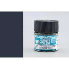 Mr. Hobby Gunze H333 10 Ml. Extra Dark Seagray BS381C/640, Aqueous Serisi Maket Boyası
