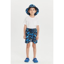 Benitto Kids Erkek Çocuk Desenli Deniz Şortu 7012