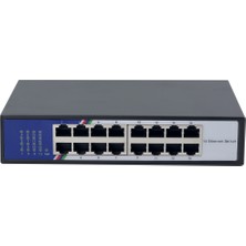 Secuzi 16 Port 100 Mbps Ethernet Switch