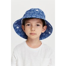 Benitto Kids Erkek Çocuk Desenli Bucket Şapka 7007