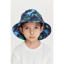 Benitto Kids Erkek Çocuk Desenli Bucket Şapka 7011