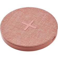 IKEA Nordmarke Kablosuz Şarj Aleti Pembe 5 W