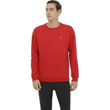 Lumberjack MB SN75 C Neck Sw 4pr Kırmızı Sweat