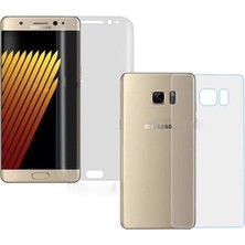 Rova Samsung Galaxy S7 Uyumlu Ön Arka Koruma 360 Full Kaplama Şeffaf