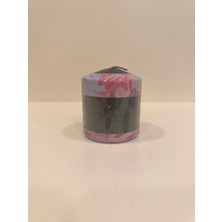 Plus Home Siyah Silindir Mum Dekoratif