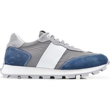 Nevzat Onay Mavi-Gri Bağcıklı Sneaker -20611-