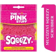 The Pink Stuff Mucizevi Sqeezy Scrubber/ Sıcak ve Soğuk Suda Farklı Lekelerde Mucizevi Etki