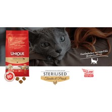 Unique Kısırlaştırılmış Sterilised Kedi Maması Tavuklu 2 kg